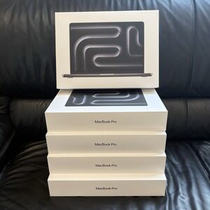 Lot Of 5 Empty Boxes Apple MacBook Pro 14-inch Laptop Model A3426 48GB/1TB